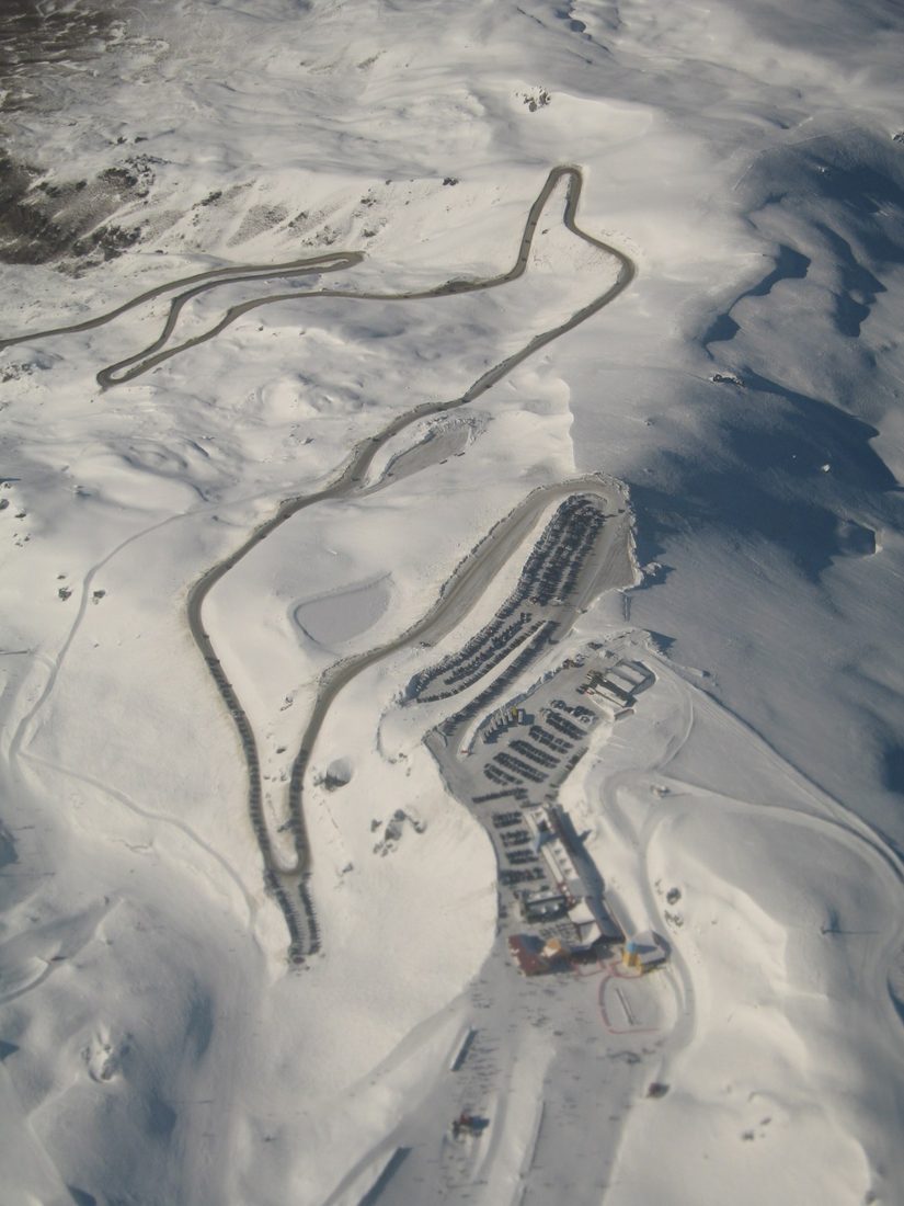 Cardrona ski field near Wānaka in winter